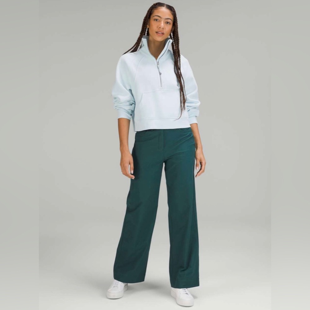 Lululemon City Sleek 5 Pocket Wide-Leg High-Rise Pant *Light Utilitech Sz 27